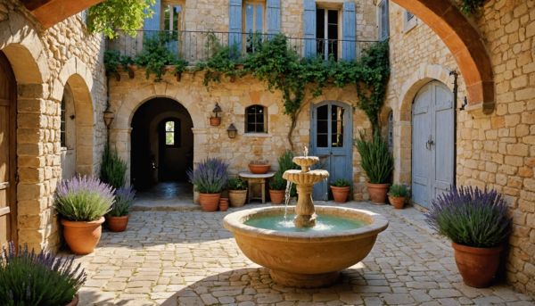 Charme et sérénité dans un vieux mas provençal