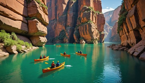 Pourquoi faire du canoë dans les gorges proches ?